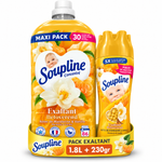 SOUPLINE CONCENTRÉ – PACK ADOUCISSANT 1.8L + PERLE DE LINGE 230GR
