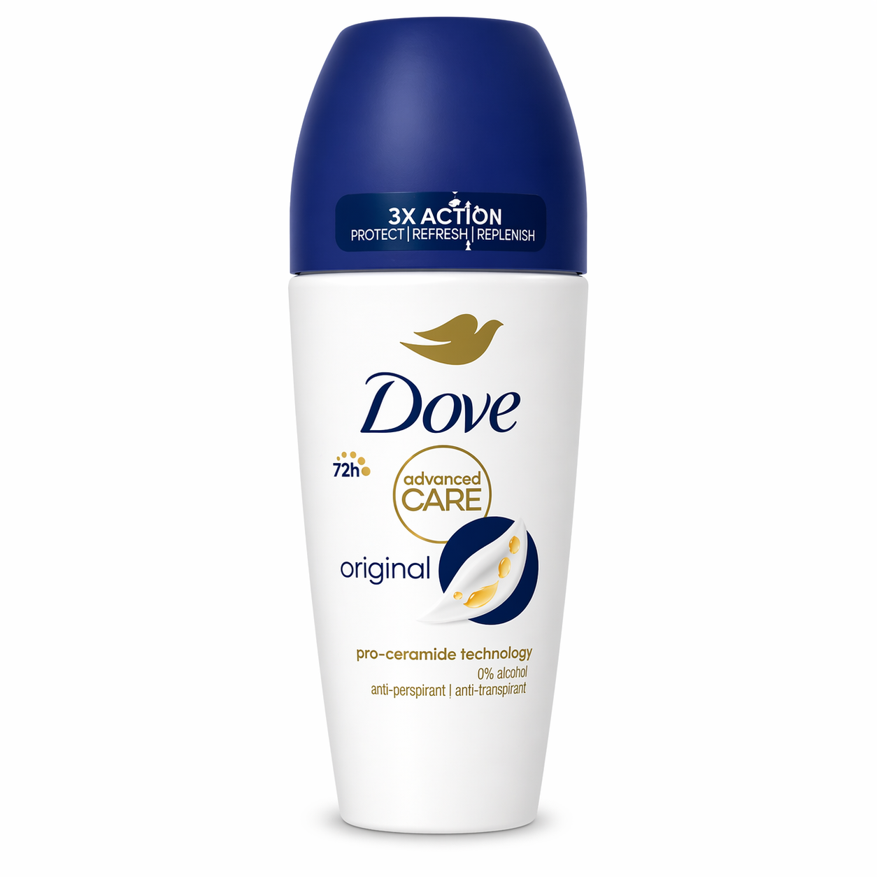 DOVE - DÉODORANT ROLL-ON ADVANCED CARE - 50ML