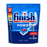 FINISH - TABLETTES LAVE-VAISSELLE POWERBALL POWER - 104 TABLETTES
