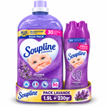 SOUPLINE CONCENTRÉ – PACK ADOUCISSANT 1.8L + PERLE DE LINGE 230GR