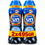 LENOR – PERLES PARFUMÉES POUR LE LINGE – LOT DE 2 × 495 GR