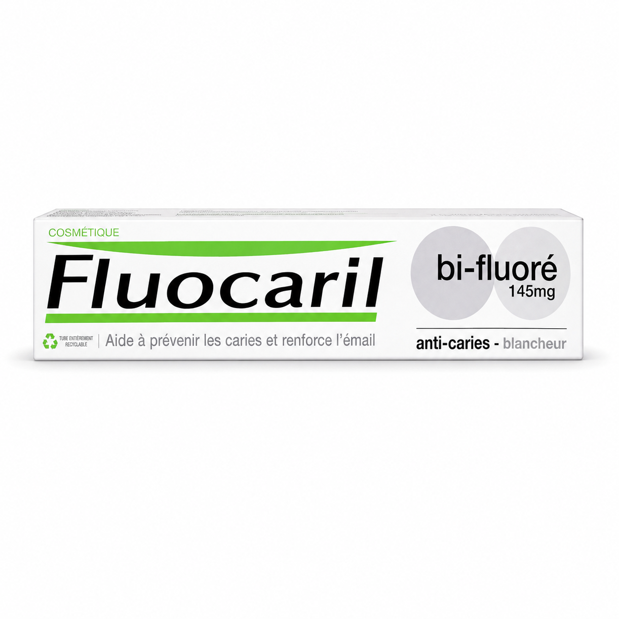 FLUOCARIL BI-FLUORÉ 145 MG – DENTIFRICE ANTI-CARIES ET BLANCHEUR