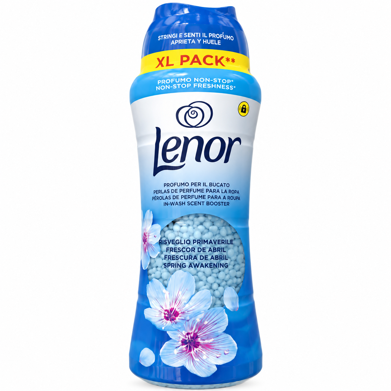 LENOR – PERLES PARFUMÉES POUR LE LINGE – ÉVEIL DU PRINTEMPS - 495 GR