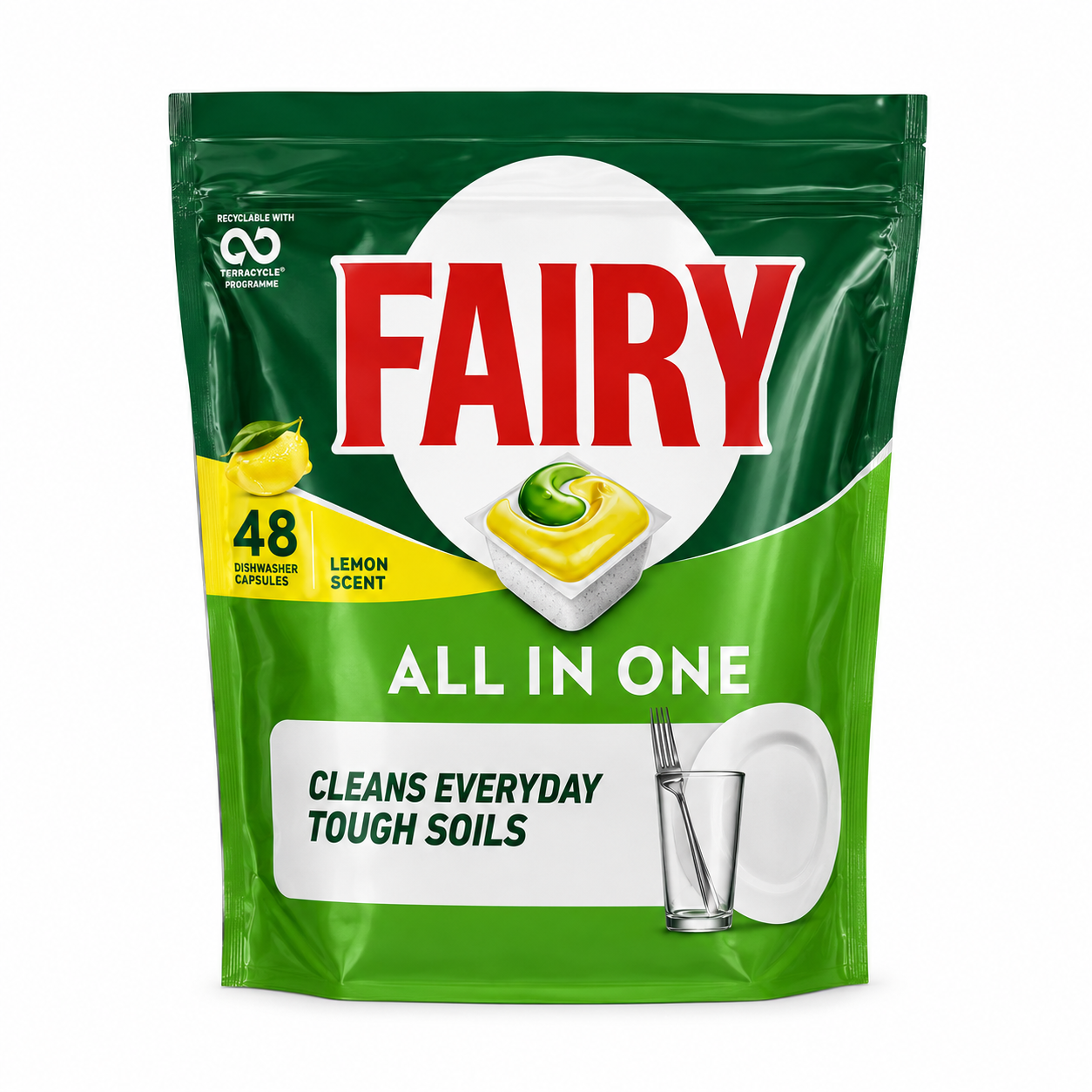 FAIRY ALL IN ONE CITRON – 48 CAPSULES LAVE-VAISSELLE