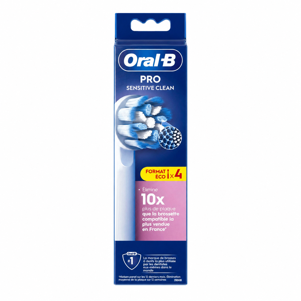 ORAL-B PRO SENSITIVE CLEAN – 4 BROSSETTES DE RECHANGE
