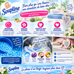 SOUPLINE PERLES DE FRAÎCHEUR – PARFUM POUR LE LINGE – LOT DE 3 × 230 G