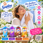SOUPLINE CONCENTRÉ – PACK ADOUCISSANT 1.8L + PERLE DE LINGE 230GR