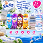 SOUPLINE CONCENTRÉ – PACK ADOUCISSANT 1.8L + PERLE DE LINGE 230GR