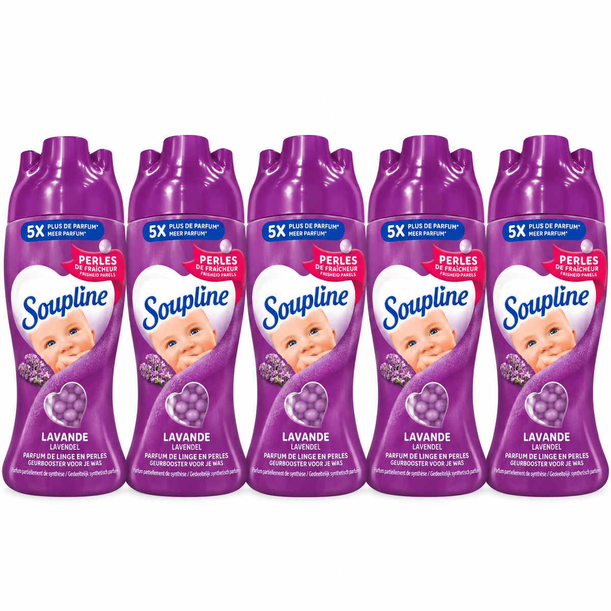 SOUPLINE PERLES DE FRAÎCHEUR – LAVANDE - PARFUM POUR LE LINGE – 230GR