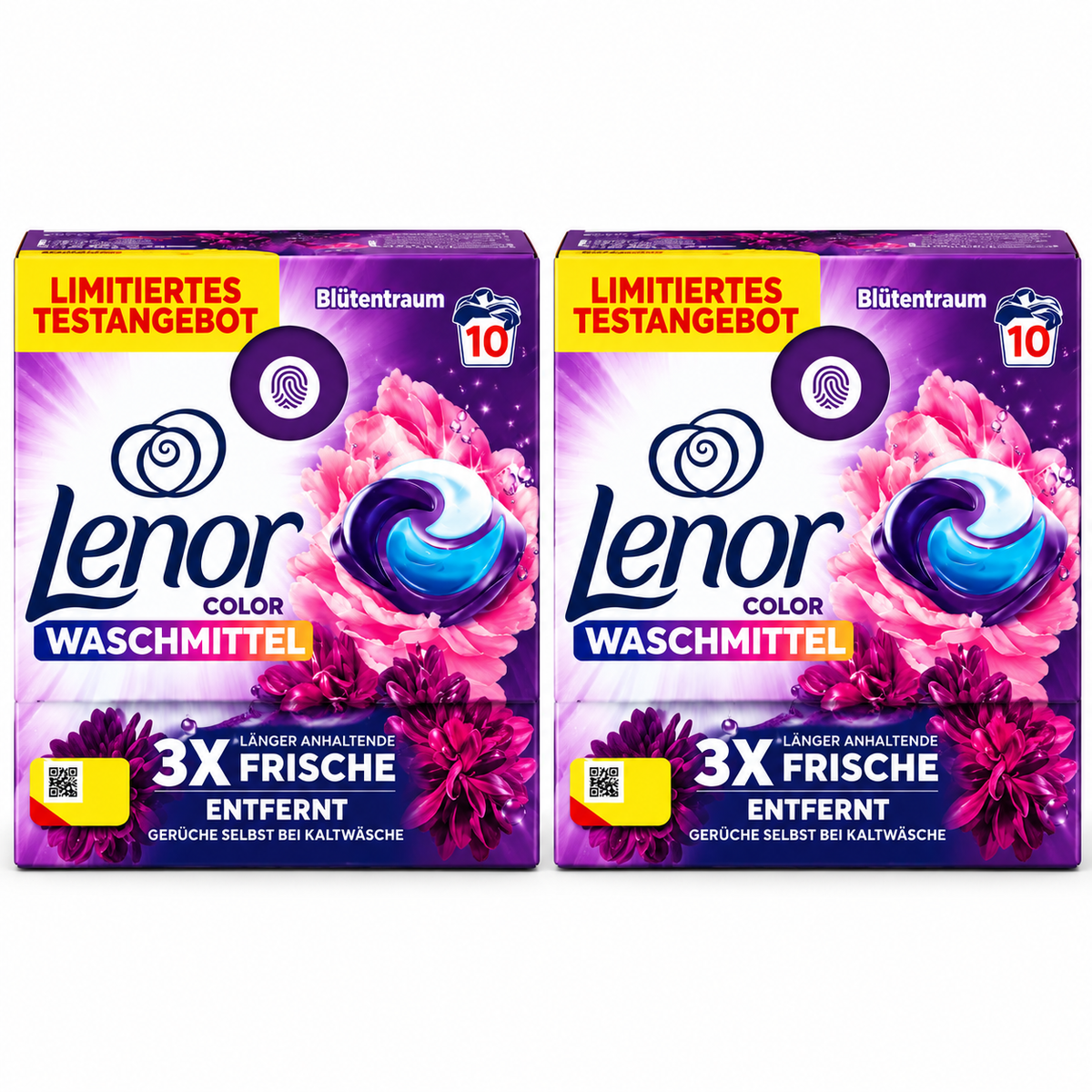 LENOR – CAPSULES DE LESSIVE COLOR – 10 PODS