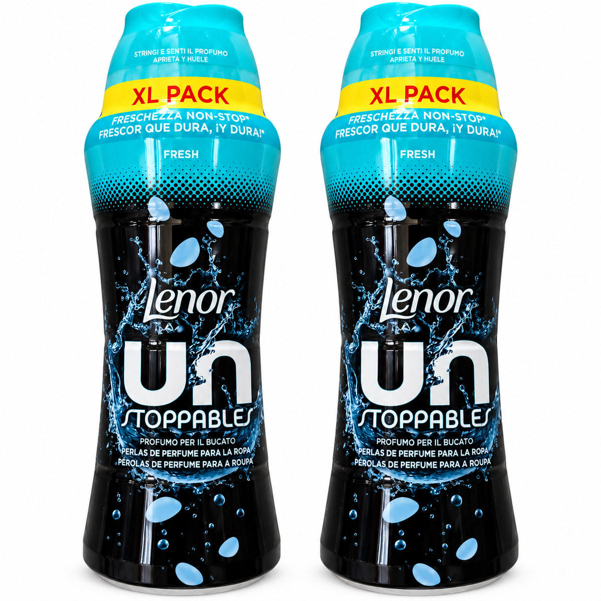 LENOR – PERLES PARFUMÉES POUR LE LINGE –  FRESH UNSTOPPABLES - 495 GR