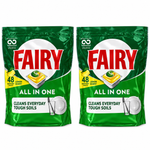 Fairy All in One Citron – 48 Capsules Lave-Vaisselle