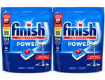 FINISH - TABLETTES LAVE-VAISSELLE POWERBALL POWER - 104 TABLETTES