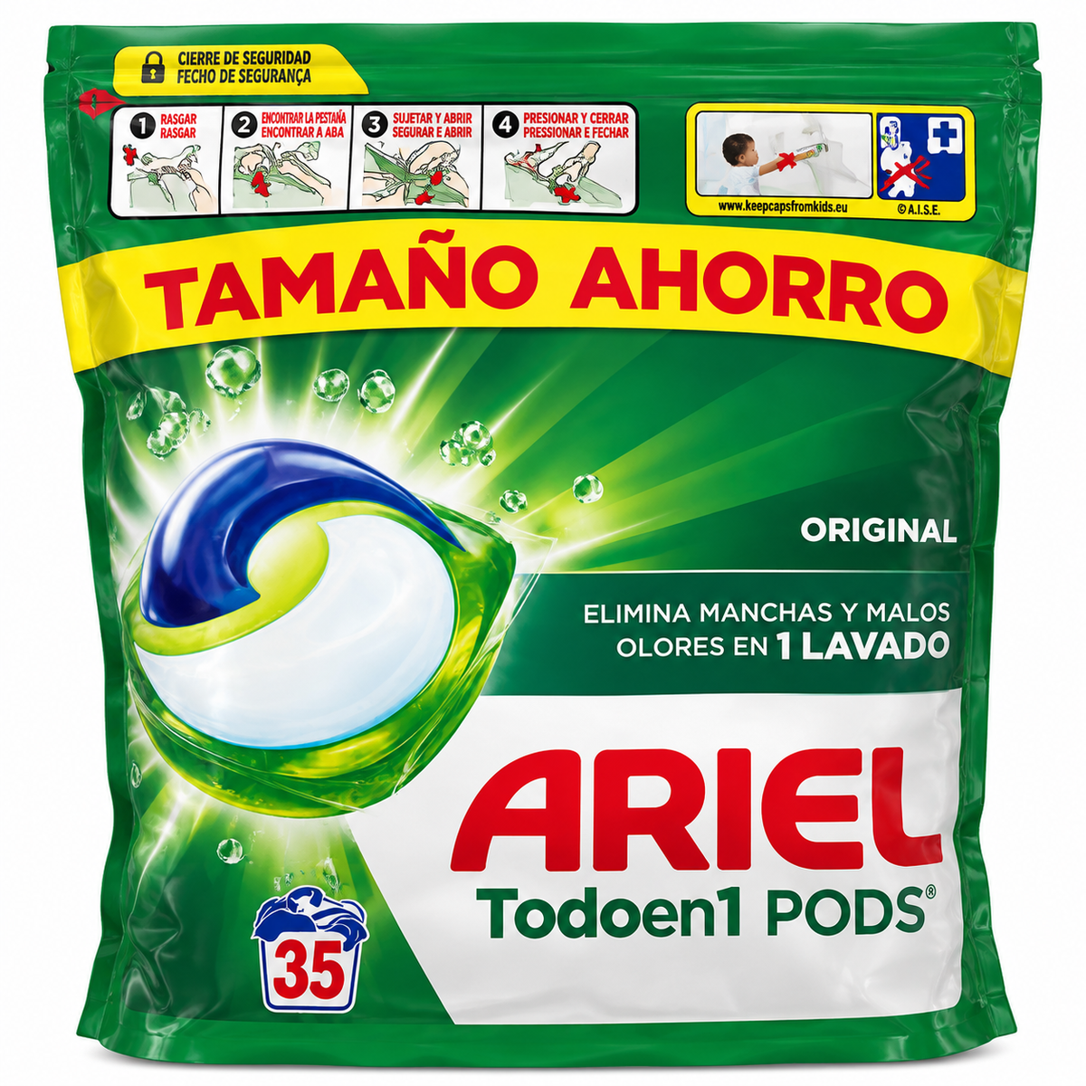 Ariel Original Tout-en-1 PODS – 35 Capsules