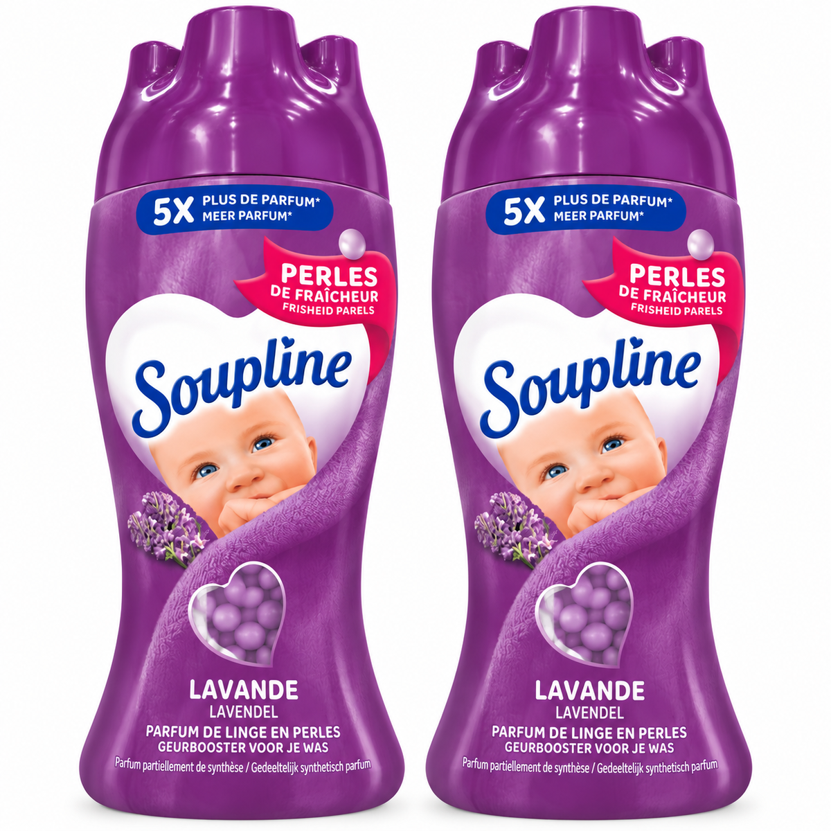 SOUPLINE PERLES DE FRAÎCHEUR – LAVANDE - PARFUM POUR LE LINGE – 230GR