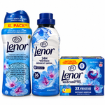 LENOR – PACK ADOUCISSANT & PERLES PARFUMÉES POUR LE LINGE