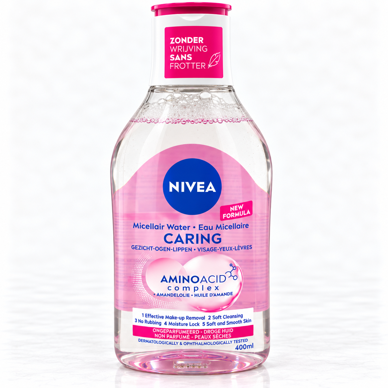 Nivea Caring Eau Micellaire à l’Huile d’Amande – 400 ml