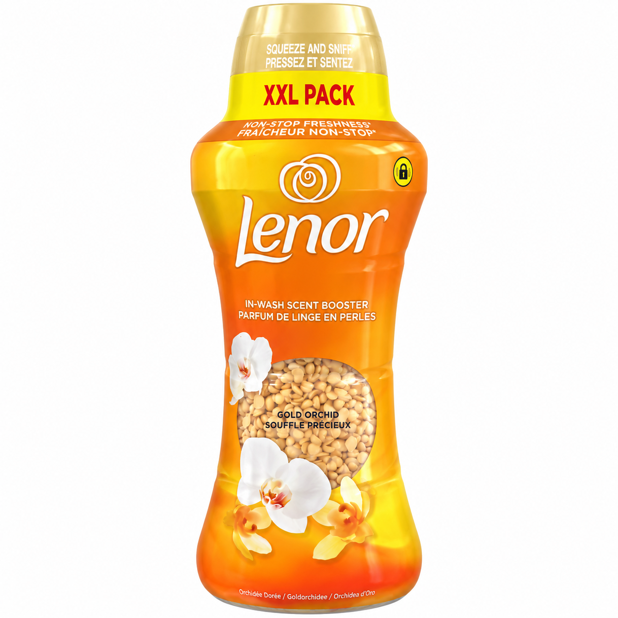LENOR GOLD ORCHID – PARFUM DE LINGE EN PERLES – 735 G