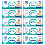 PAMPERS 99% WATER PURE SKIN CLEANING – 60 LINGETTES BÉBÉ
