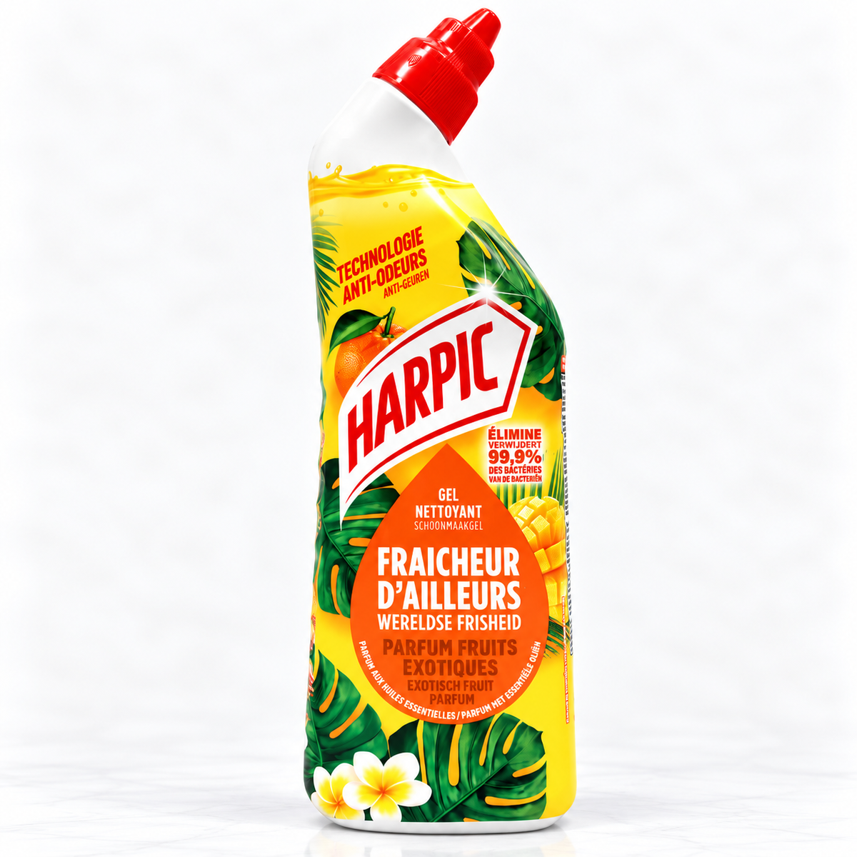 Harpic Gel Nettoyant WC Fraîcheur d’Ailleurs Fruits Exotiques