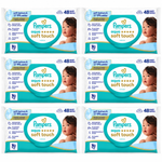 PAMPERS AQUA SOFT TOUCH – 48 LINGETTES BÉBÉ