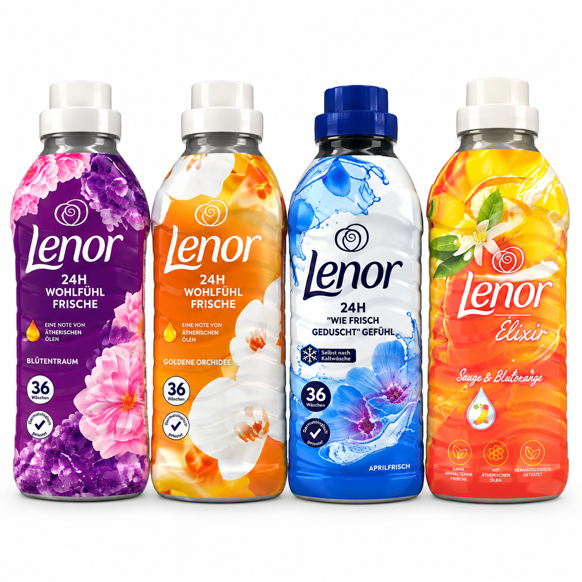 LENOR – PACK ADOUCISSANT & PERLES PARFUMÉES POUR LE LINGE