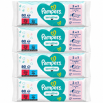 PAMPERS SENSITIVE – 80 LINGETTES BÉBÉ