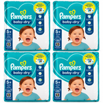 PAMPERS BABY-DRY – TAILLE 5+ (12–17 KG) – 35 COUCHES