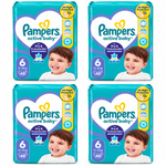 PAMPERS ACTIVE BABY PANTS – TAILLE 6 – 48 CULOTTES – 13 À 18 KG