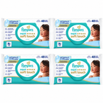 PAMPERS AQUA SOFT TOUCH – 48 LINGETTES BÉBÉ