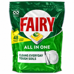 Fairy All in One Citron – 48 Capsules Lave-Vaisselle