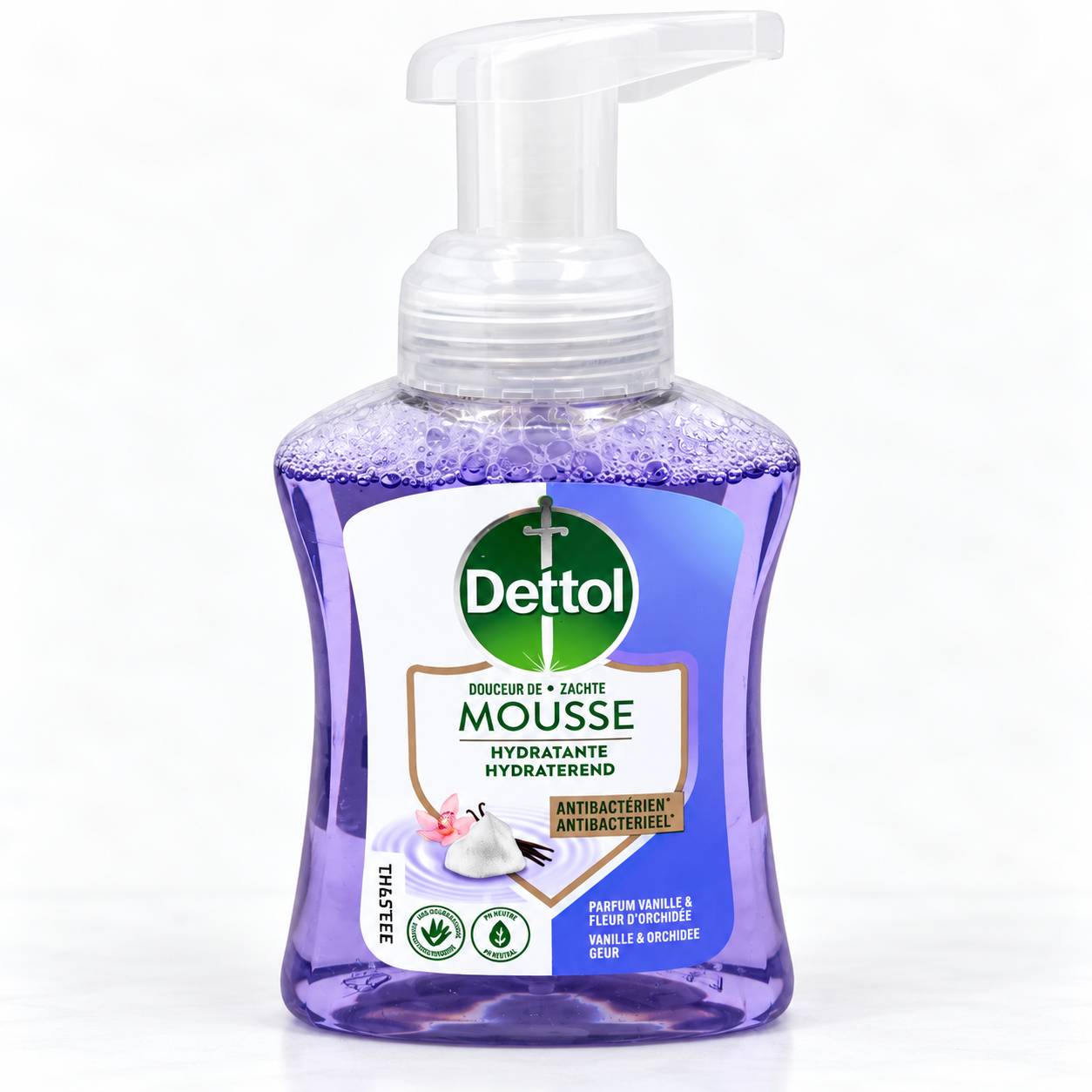 Dettol Mousse Lavante Hydratante Vanille & Orchidée