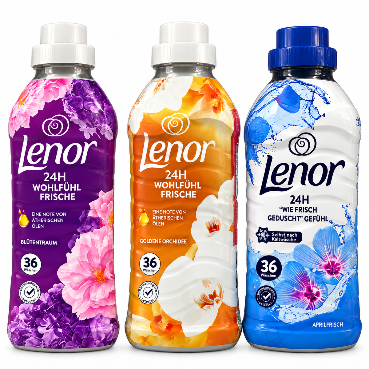 LENOR – PACK ADOUCISSANT & PERLES PARFUMÉES POUR LE LINGE